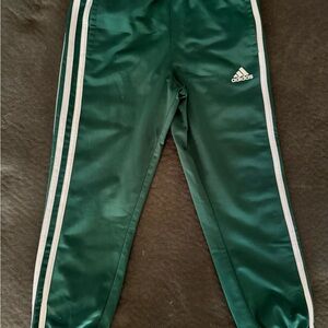 Adidas Track Pants Little Kids Sz 6 Green